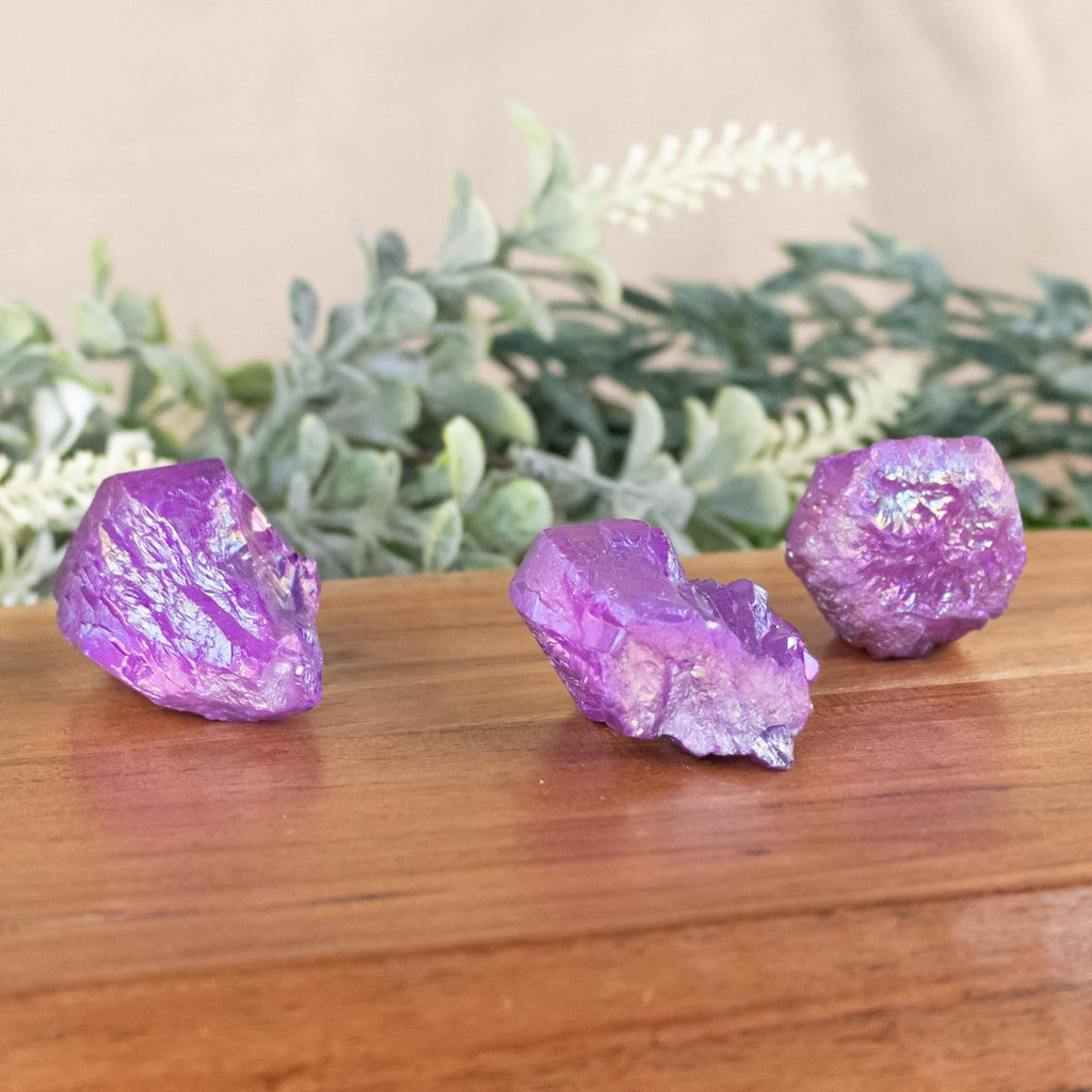Purple Aura Quartz Point 1lb | | Wiccan Center