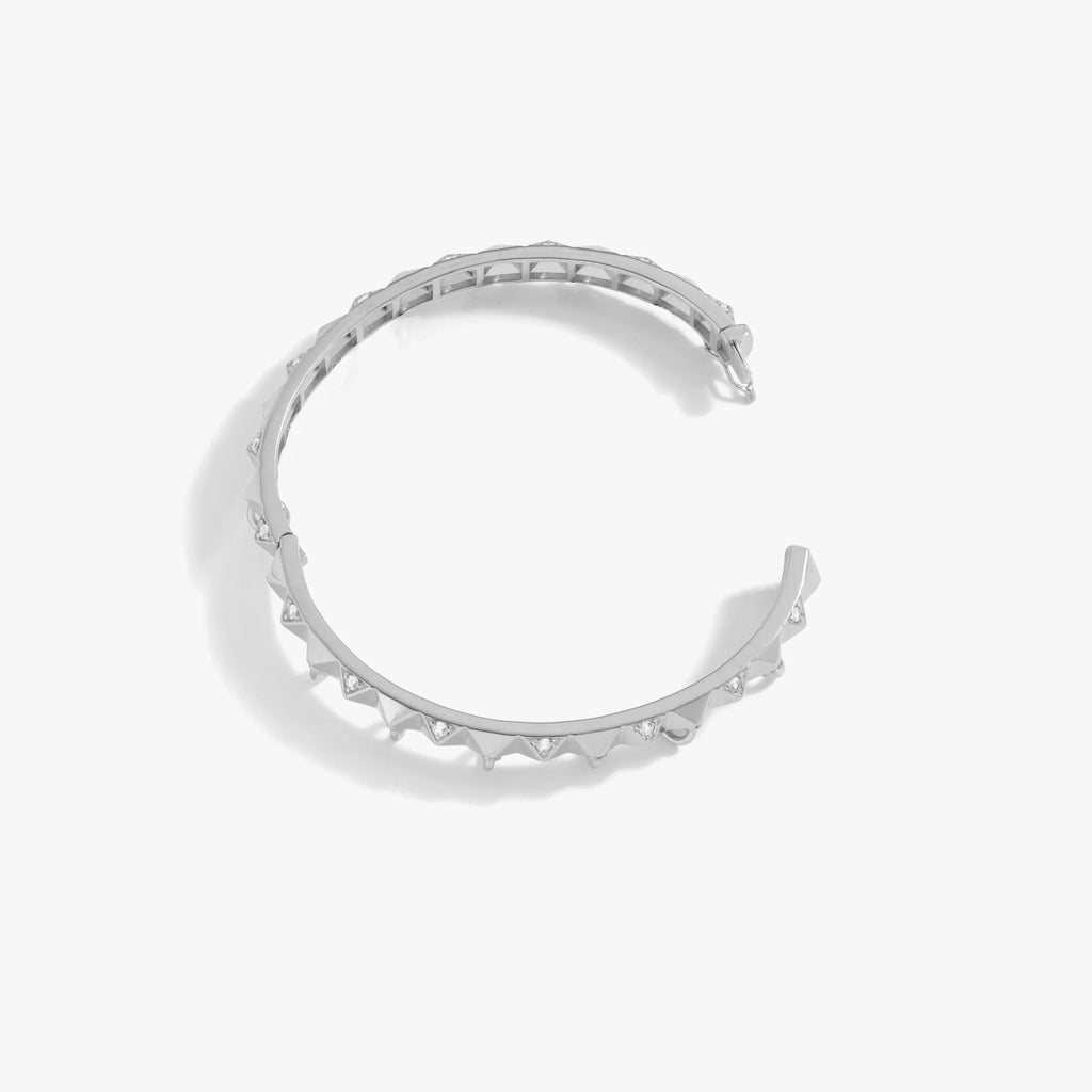 Sapphire Armor Hinge Cuff