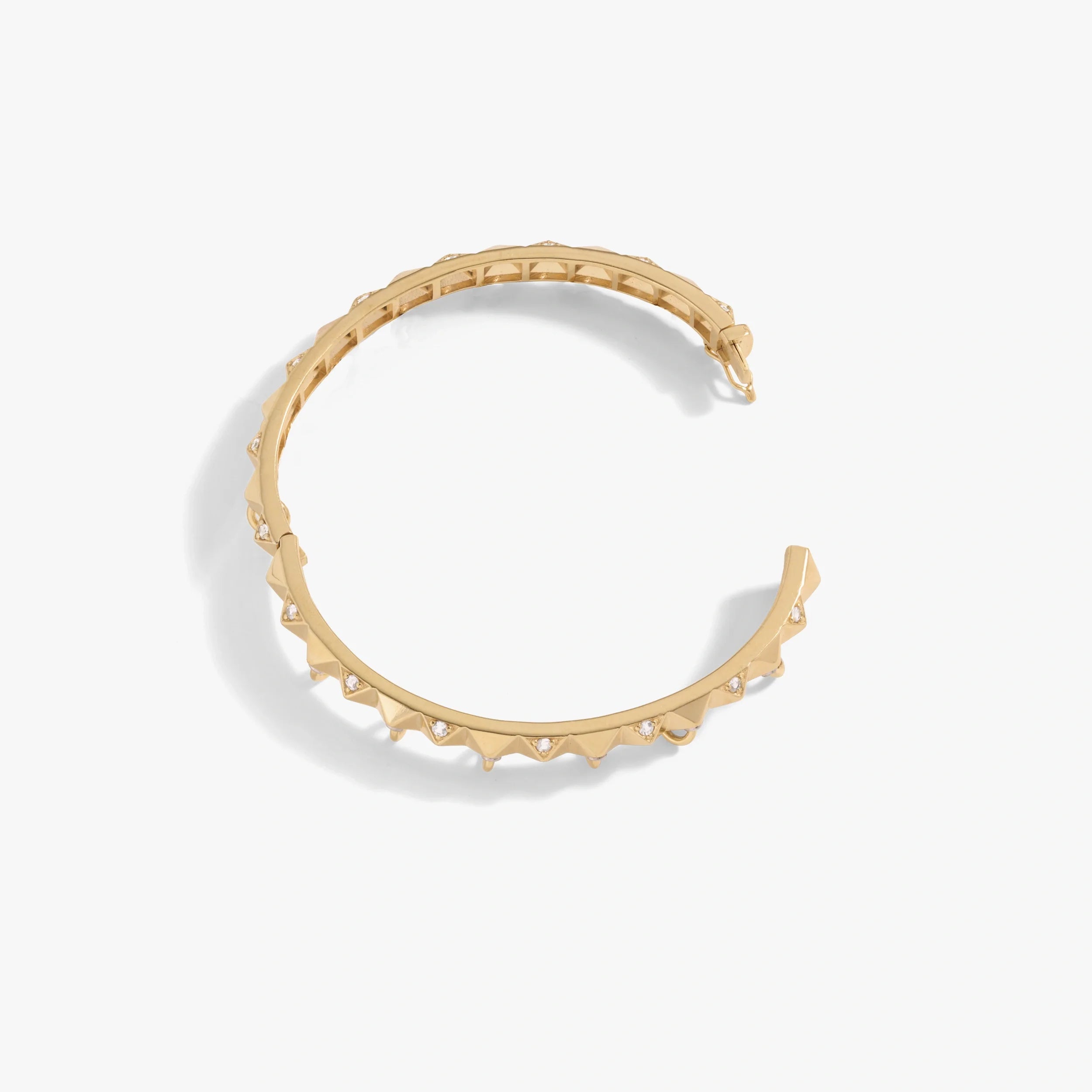 Sapphire Armor Hinge Cuff