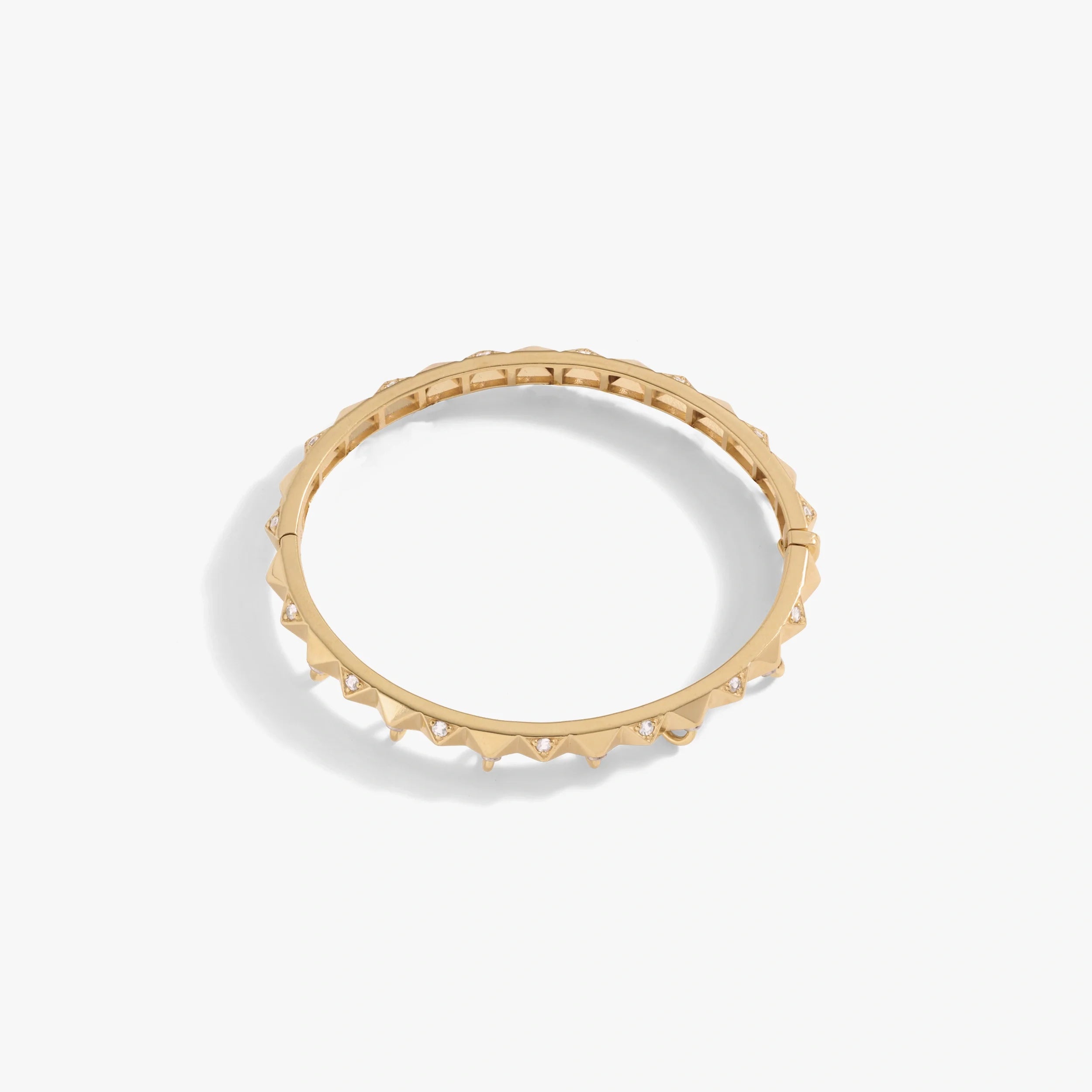 Sapphire Armor Hinge Cuff