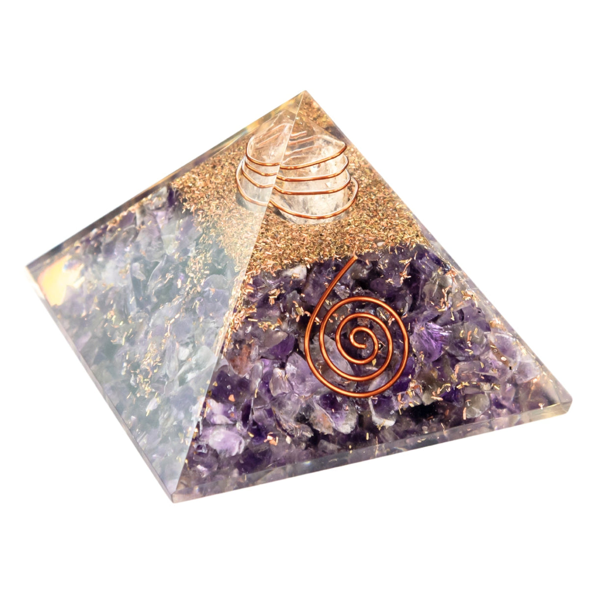 Orgonite Crystal Pyramid | Crystals | Wiccan Center