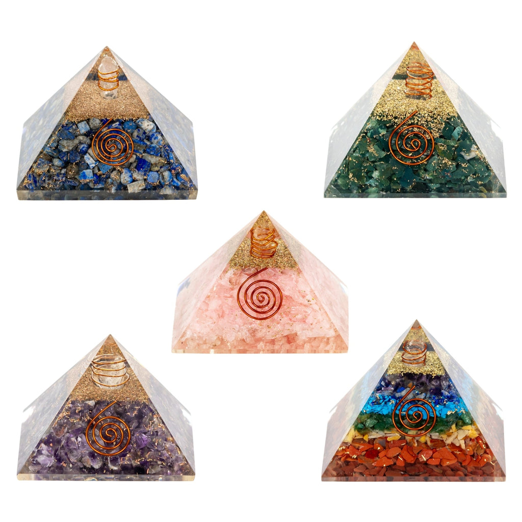 Orgonite Crystal Pyramid | Crystals | Wiccan Center