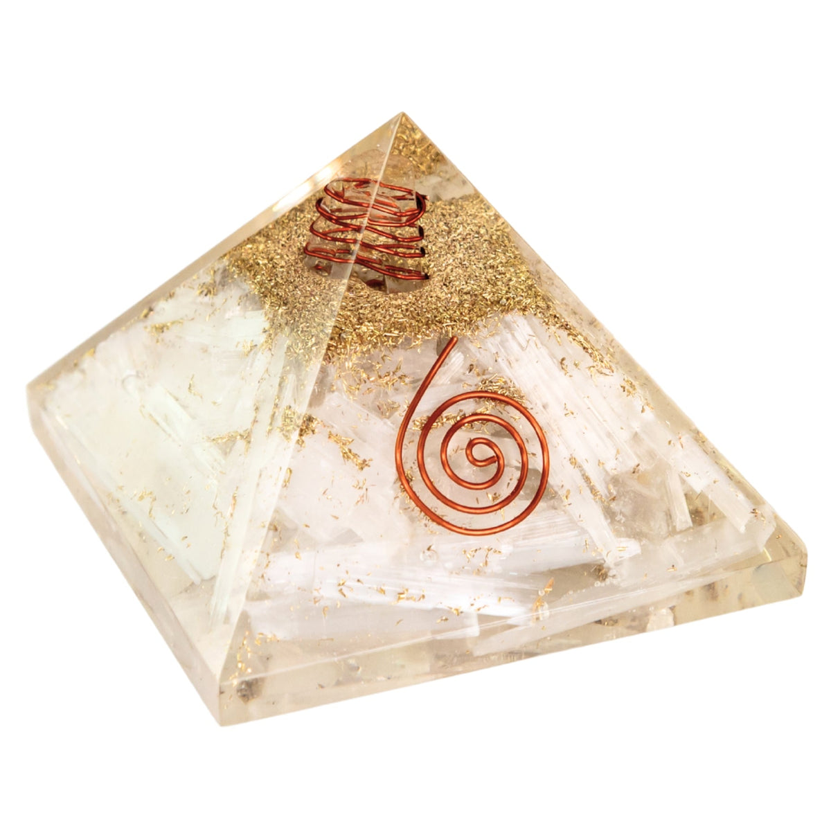 Orgonite Crystal Pyramid | Crystals | Wiccan Center