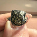 Rough Pyrite Ring | Sterling Silver | Rings | Wiccan Center