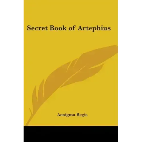 Secret Book of Artephius - Paperback | Books | Wiccan Center