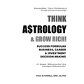 Think A$trology & Grow Rich: Success Formulas for Business, Careers & Investment Decision-Making - Paperback | Books | Wiccan Center
