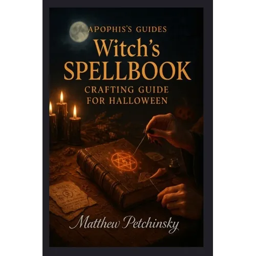 Apophis's guides: Witch's Spellbook Crafting Guide for Halloween: Witch's Spellbook Crafting Guide for Halloween - Paperback | Books | Wiccan Center