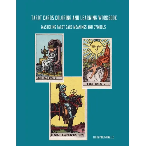 Tarot Cards Coloring and Learning Workbook - Paperback | Books | Wiccan Center