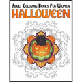 Halloween Adult Coloring Books For Women: Chill And Unwind Coloring - Paperback | Books | Wiccan Center