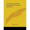 Compendium of Natal Astrology and Universal Ephemeris - Paperback | Books | Wiccan Center