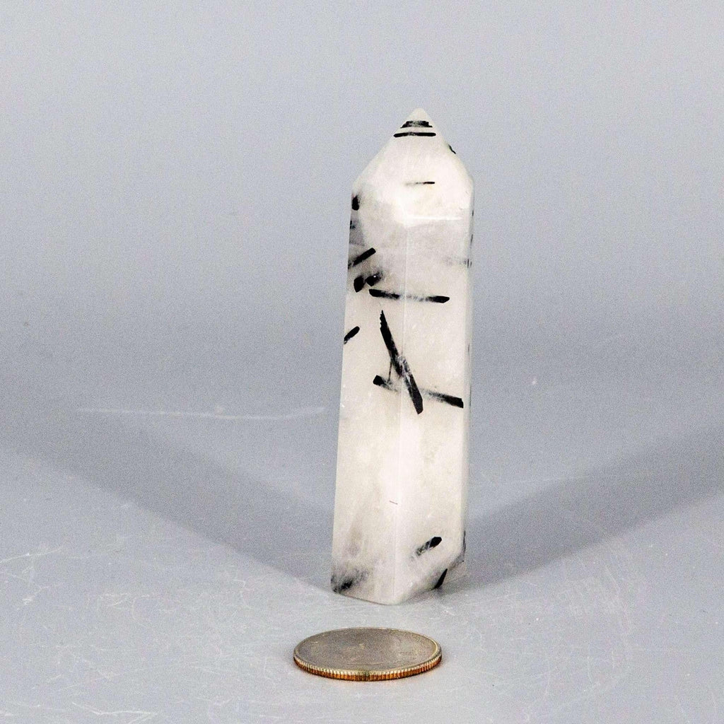 Quartz w/t Black Tourmaline Tower