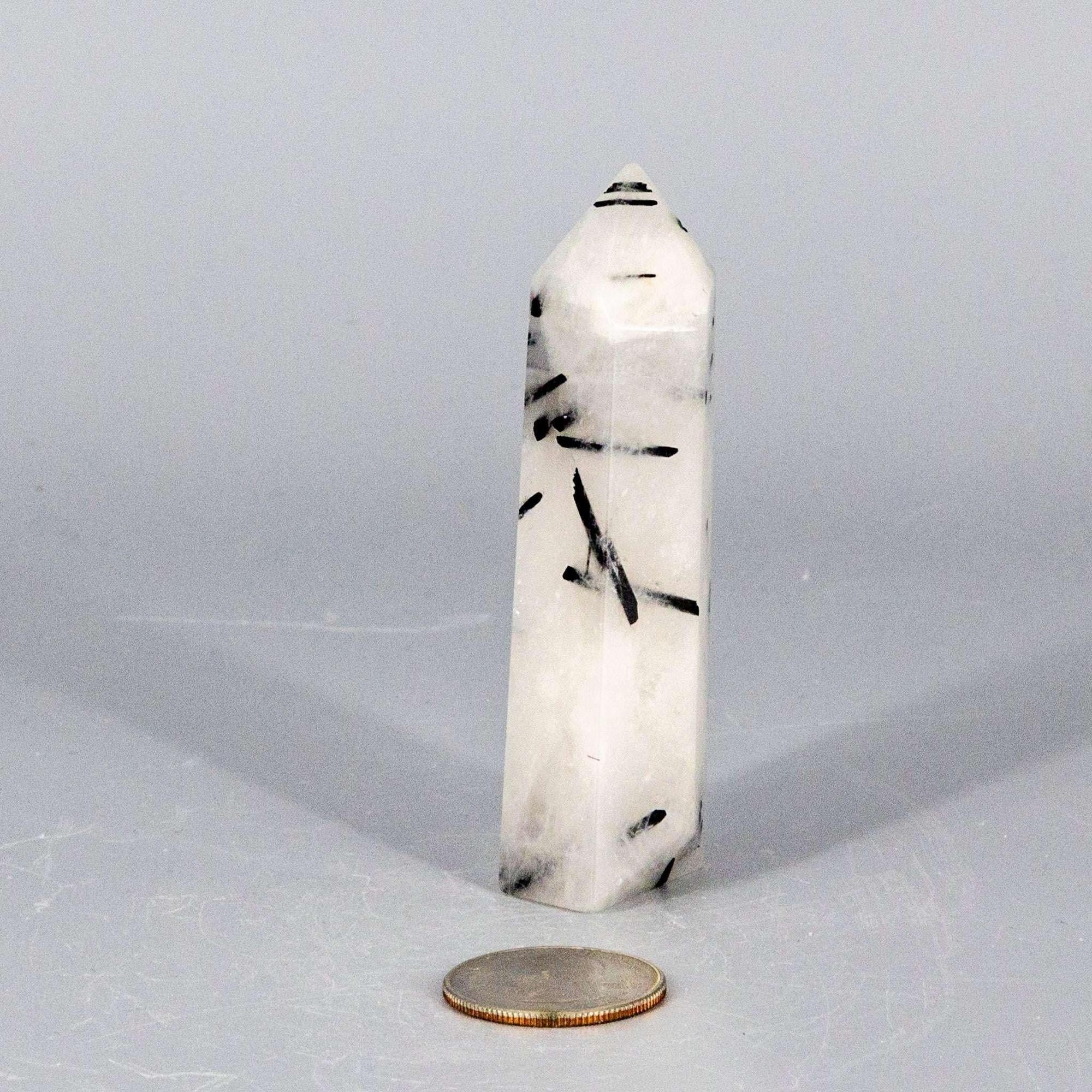 Quartz w/t Black Tourmaline Tower