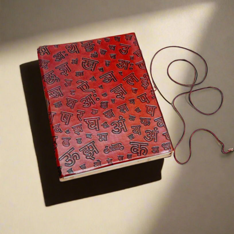 Quiet the Mind Leather Journal - Mindfulness & Spiritual Growth | Journal | Wiccan Center