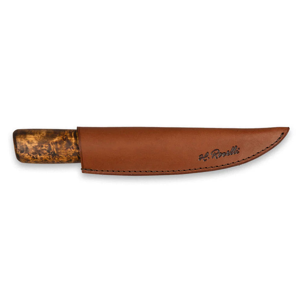 Roselli R112 The Carving Knife - Stained Curly Birch | | Wiccan Center