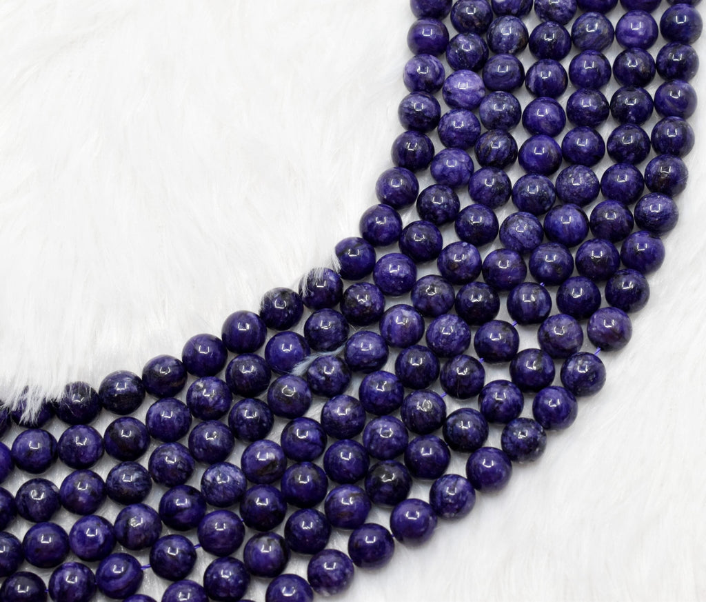 Chariote Dyed Beads, Natural Round Crystal Beads 6mm to 10mm. | | Wiccan Center