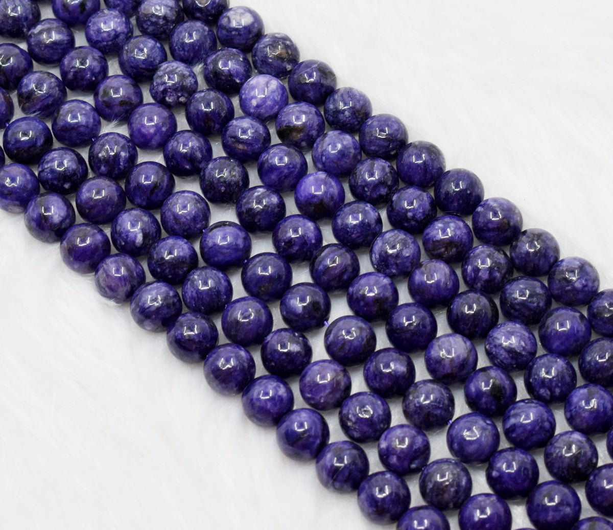 Chariote Dyed Beads, Natural Round Crystal Beads 6mm to 10mm. | | Wiccan Center