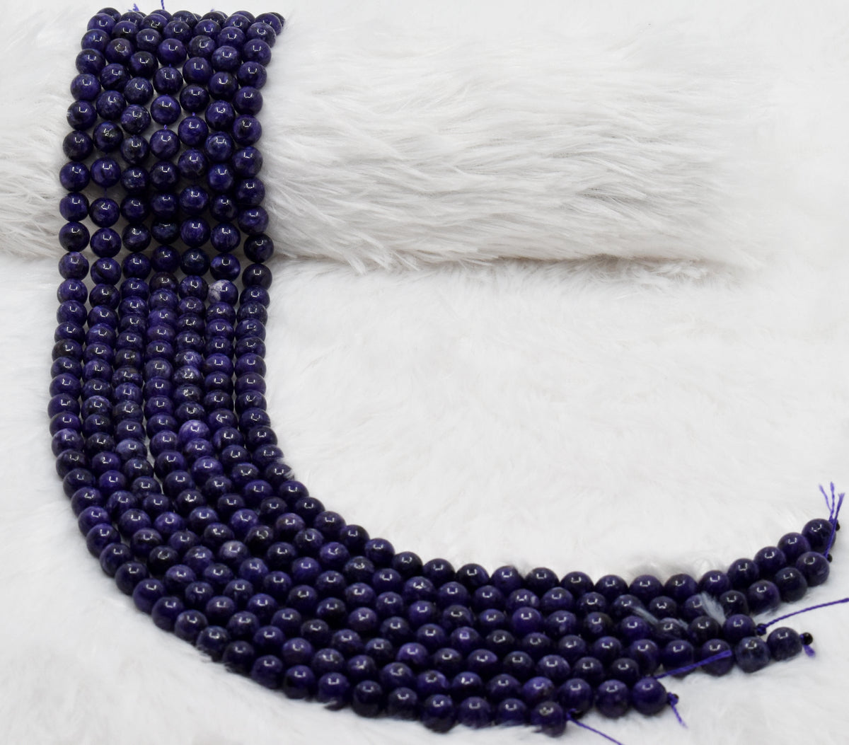 Chariote Dyed Beads, Natural Round Crystal Beads 6mm to 10mm. | | Wiccan Center