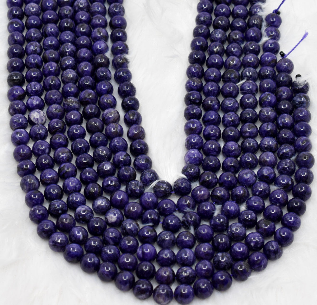 Chariote Dyed Beads, Natural Round Crystal Beads 6mm to 10mm. | | Wiccan Center