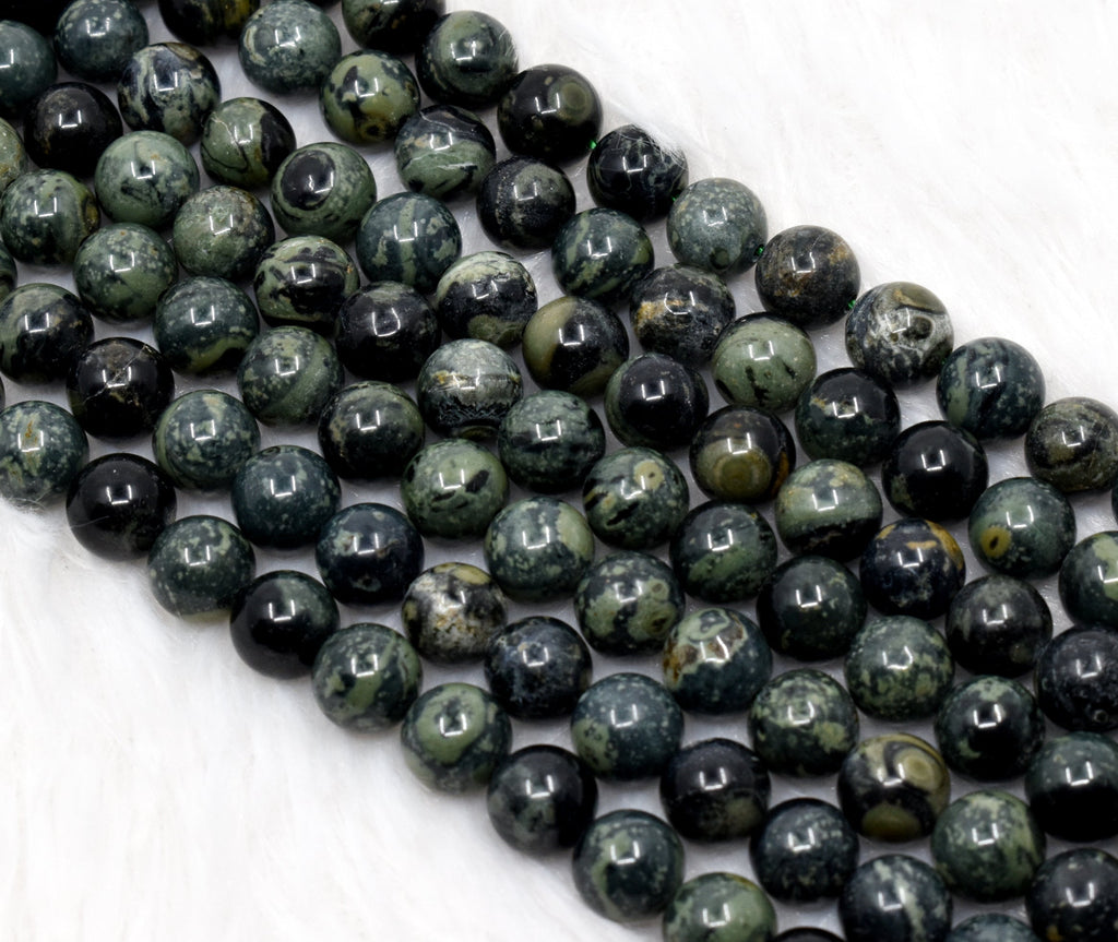 Kambaba Jasper Beads, Natural Round Crystal Beads 4mm to 10mm. | | Wiccan Center