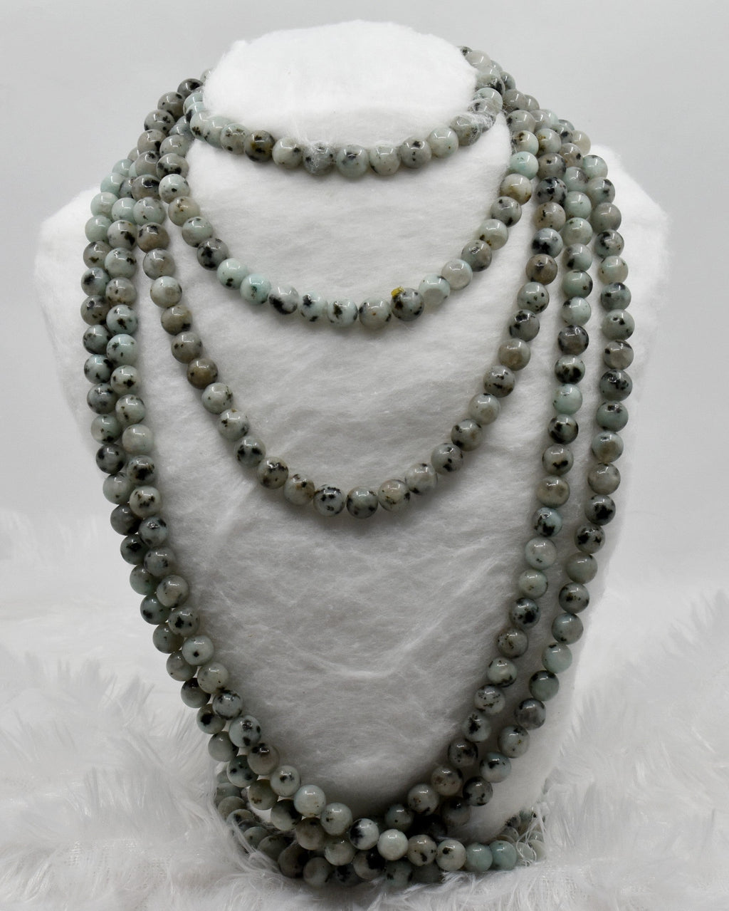 Kiwi Jasper Beads, Natural Round Crystal Beads 4mm to 12mm | | Wiccan Center