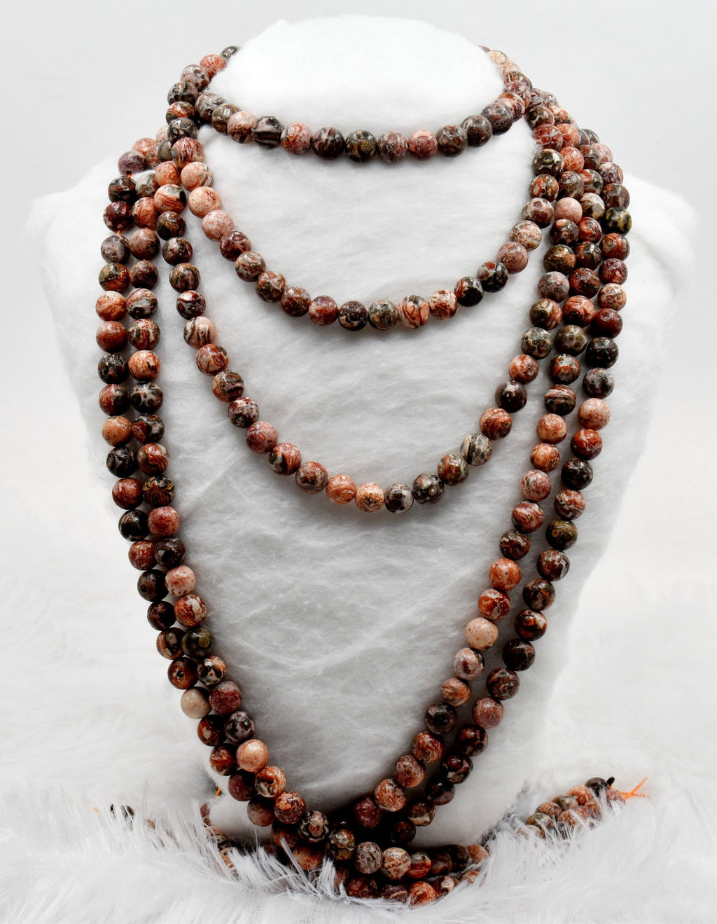 Leopardskin Jasper Beads, Natural Round Crystal Beads 4mm to 10mm. | | Wiccan Center