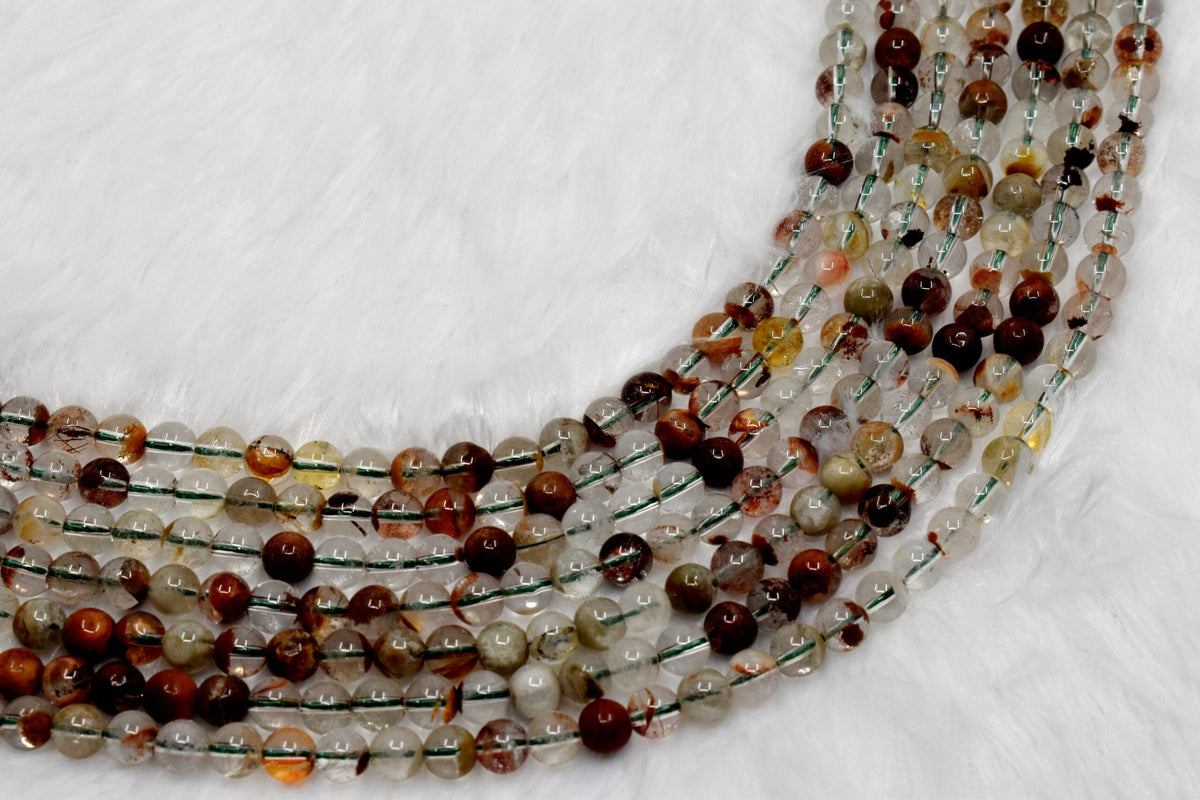 Ludolite A Grade 7mm, 9mm, 11mm Round Beads.