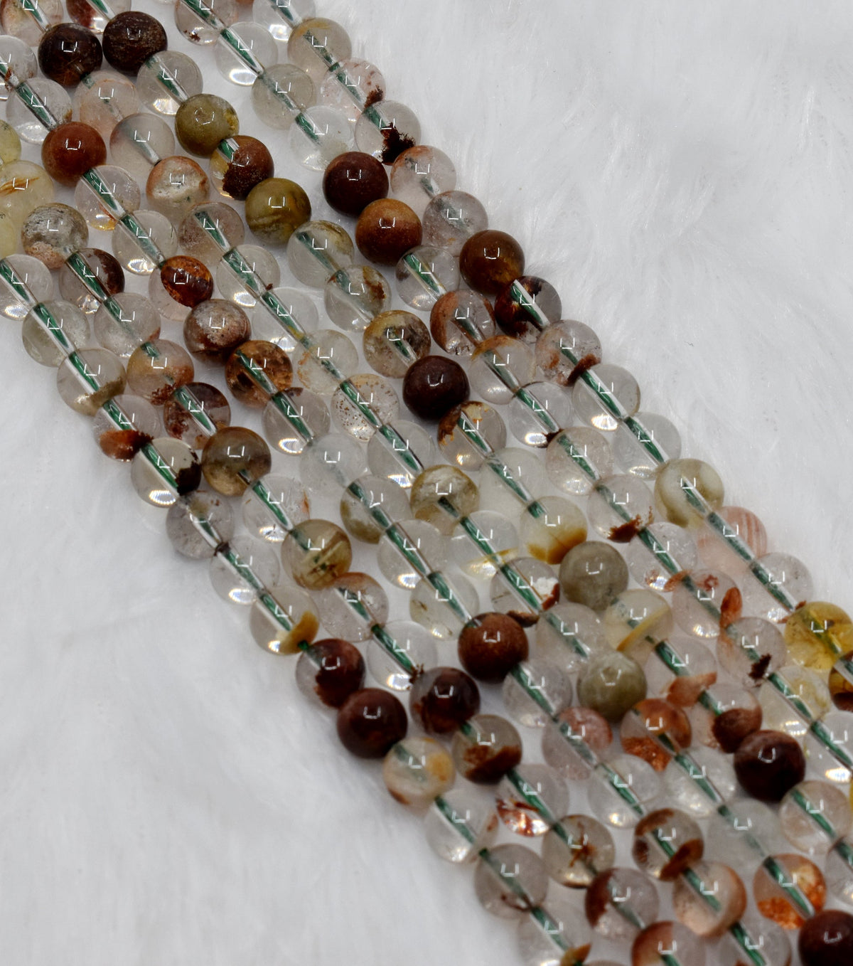 Ludolite A Grade 7mm, 9mm, 11mm Round Beads.