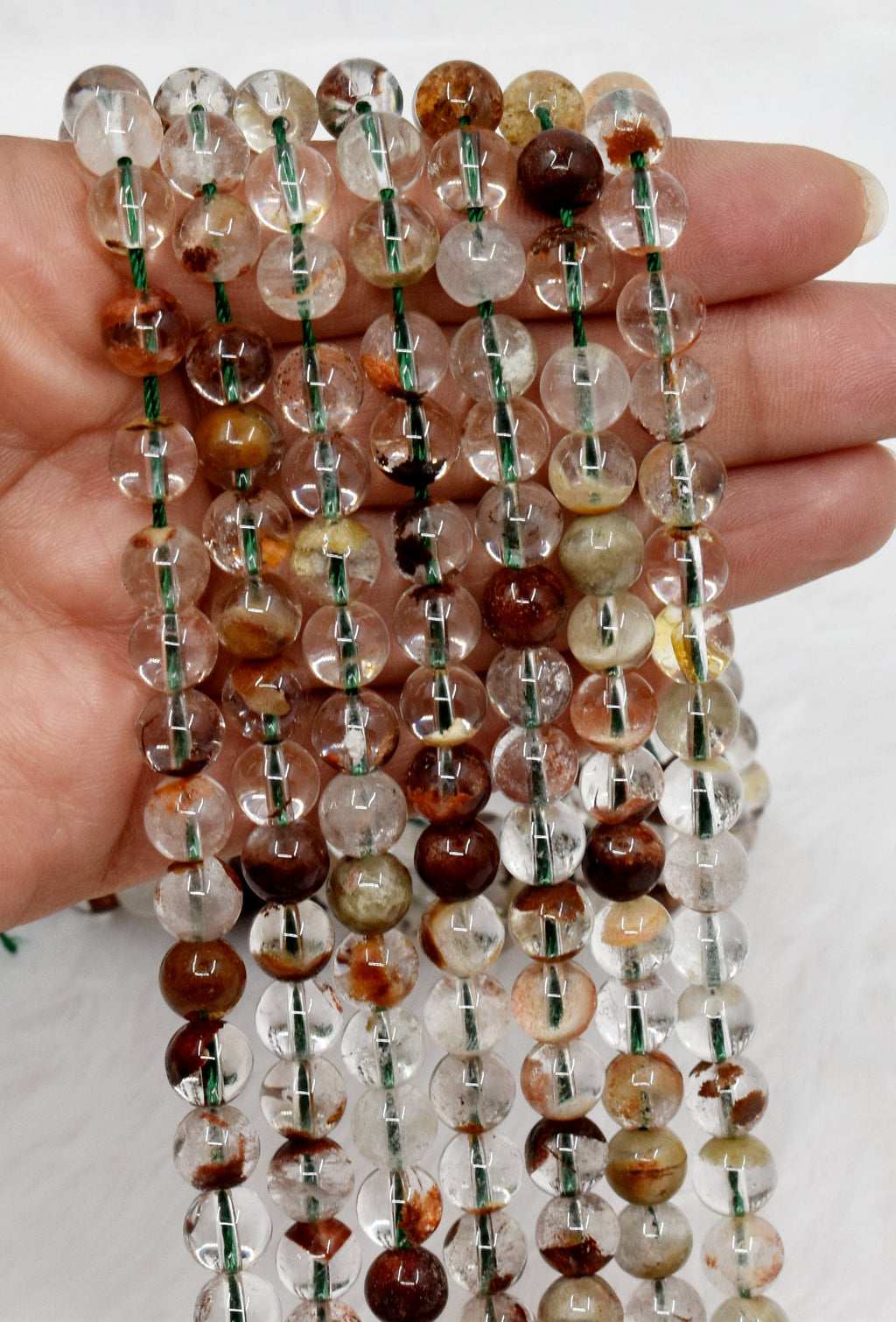 Ludolite A Grade 7mm, 9mm, 11mm Round Beads.