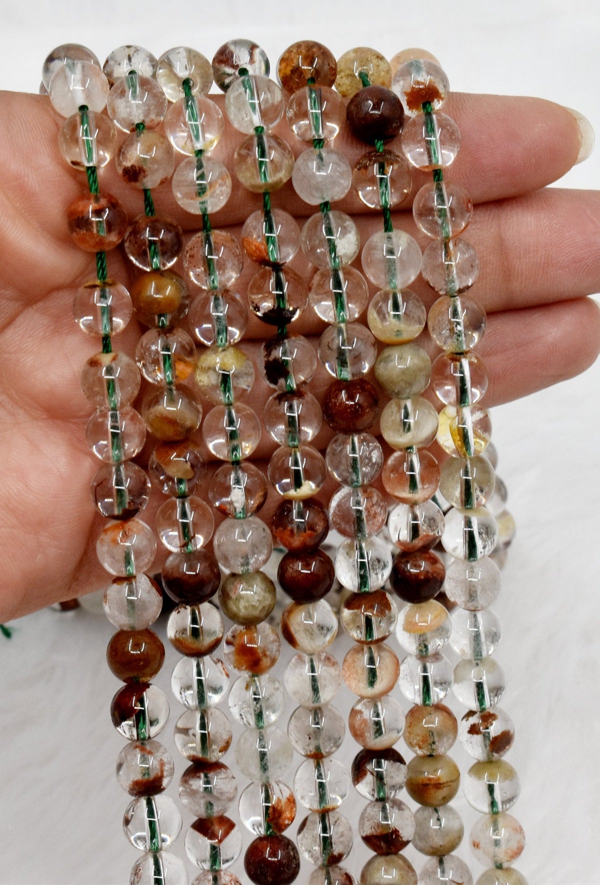 Ludolite A Grade 7mm, 9mm, 11mm Round Beads.
