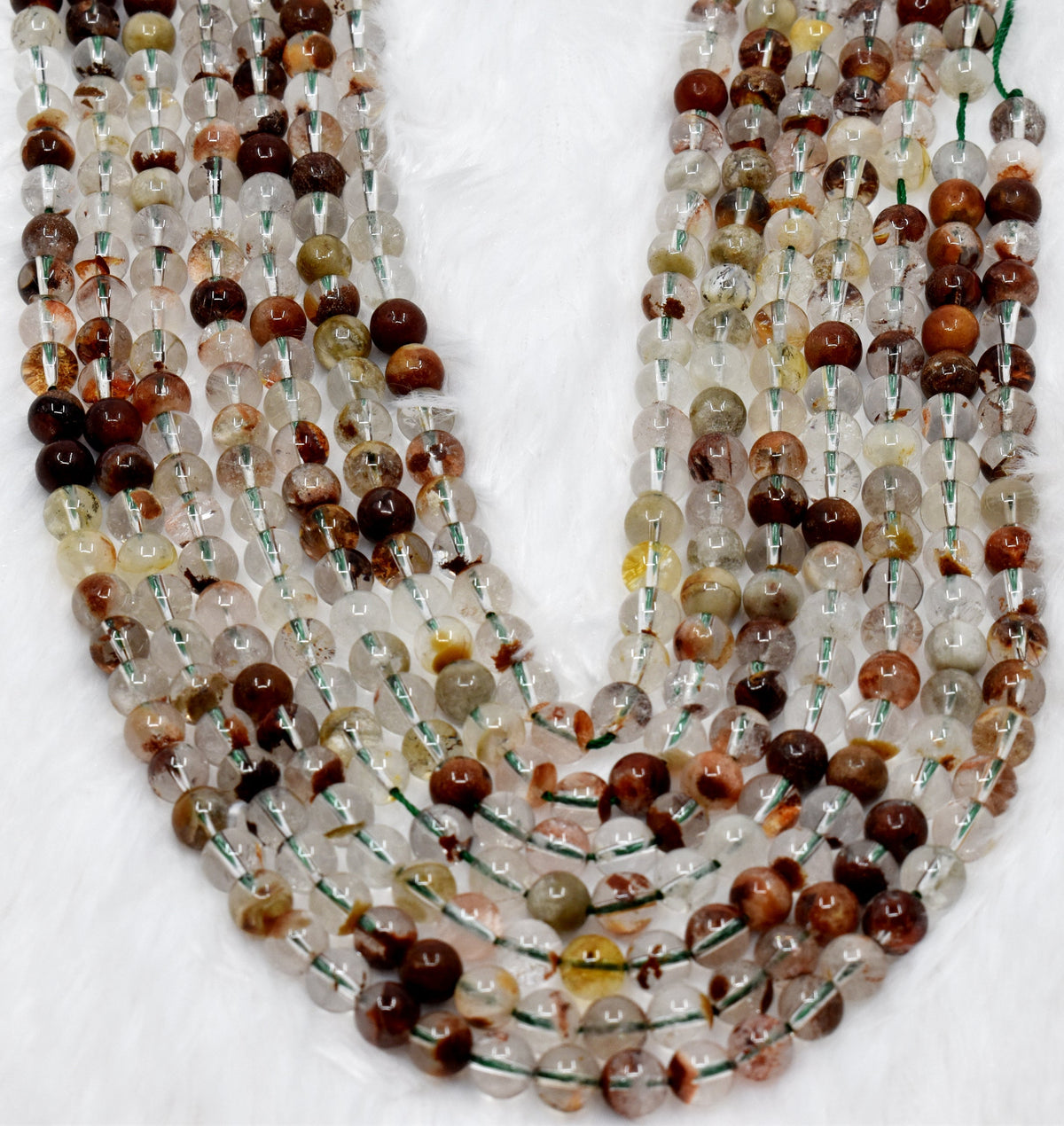 Ludolite A Grade 7mm, 9mm, 11mm Round Beads.
