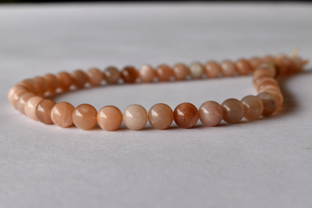 Moonstone Beads, Natural Round Crystal Beads 4mm to 12mm | | Wiccan Center