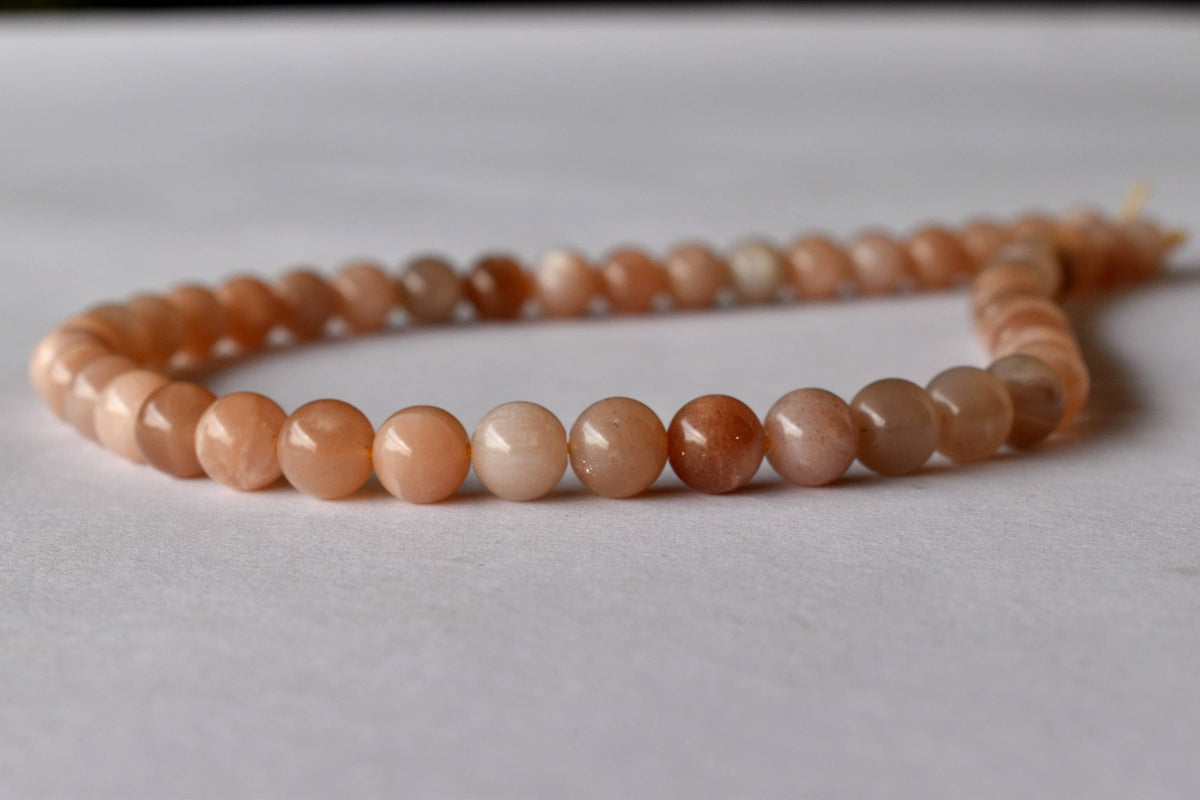 Moonstone Beads, Natural Round Crystal Beads 4mm to 12mm | | Wiccan Center