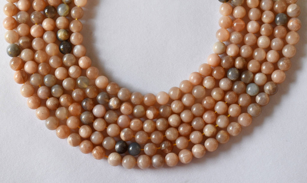 Moonstone Beads, Natural Round Crystal Beads 4mm to 12mm | | Wiccan Center