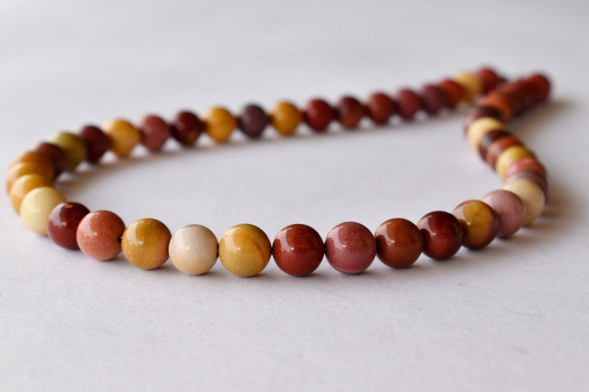 Mookaite Beads, Natural Round Crystal Beads 4mm to 12mm | | Wiccan Center