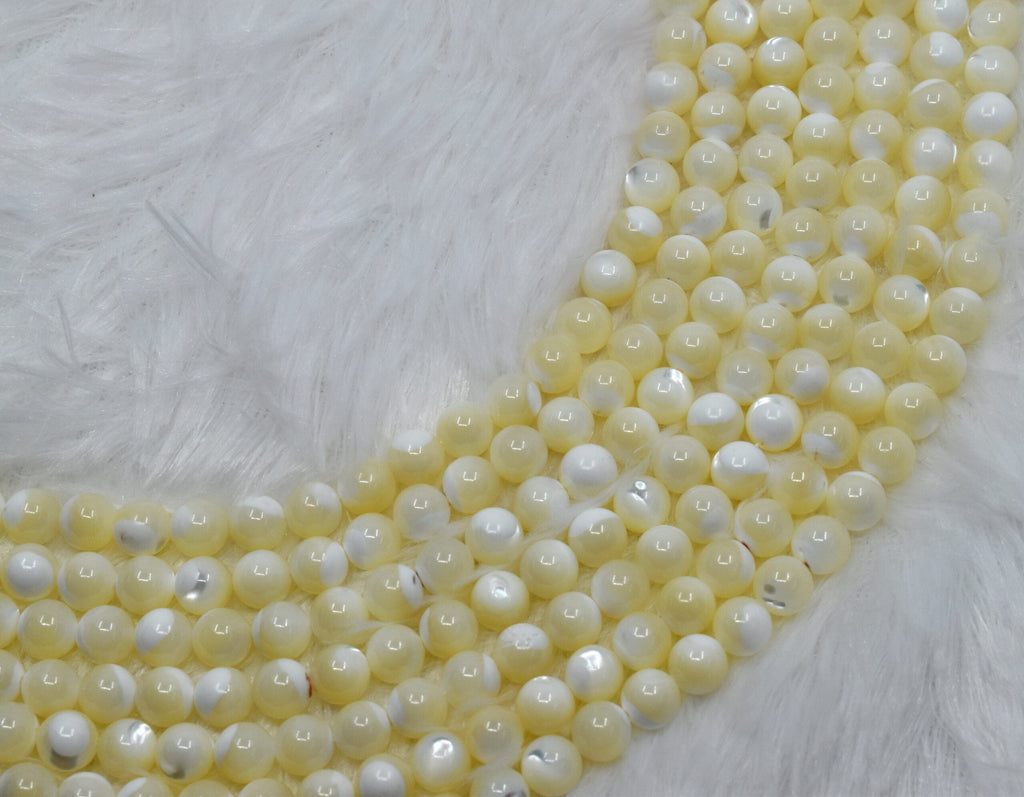 MOP Star Beads, Natural Round Crystal Beads 4mm to 14mm | | Wiccan Center