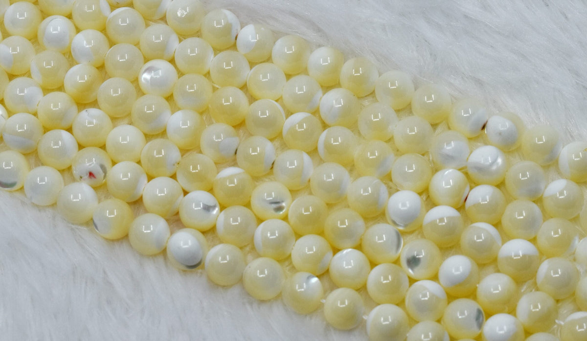 MOP Star Beads, Natural Round Crystal Beads 4mm to 14mm | | Wiccan Center