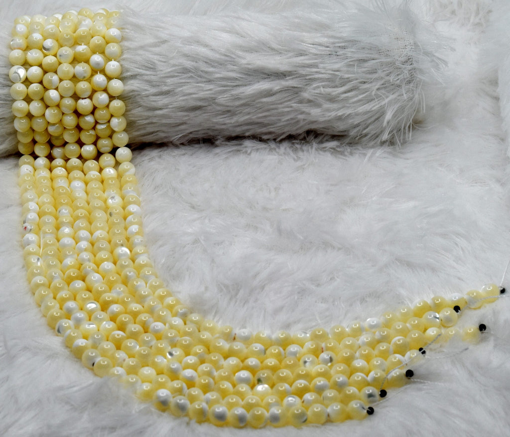 MOP Star Beads, Natural Round Crystal Beads 4mm to 14mm | | Wiccan Center