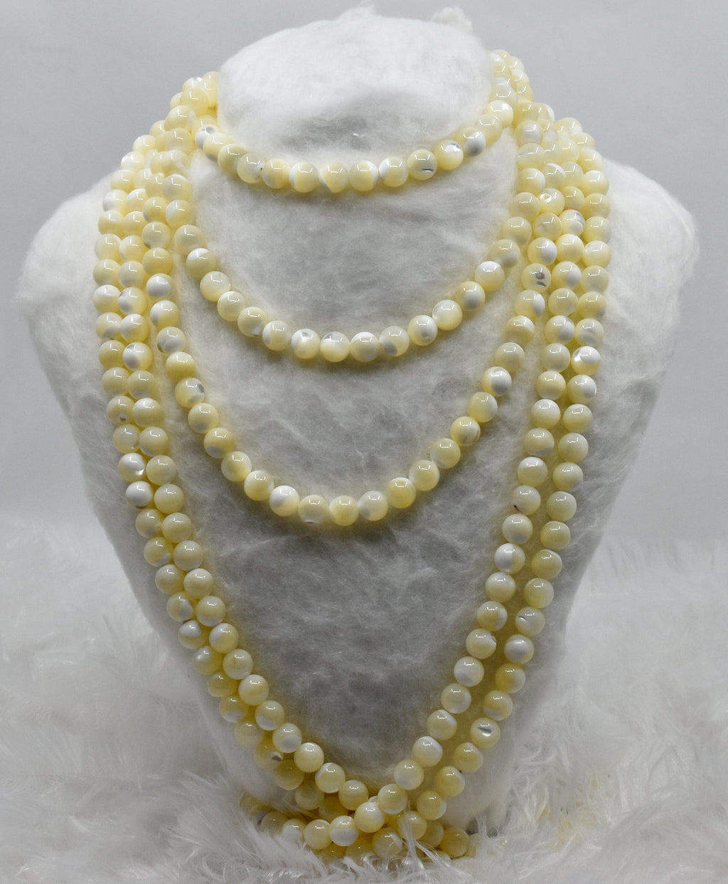 MOP Star Beads, Natural Round Crystal Beads 4mm to 14mm | | Wiccan Center