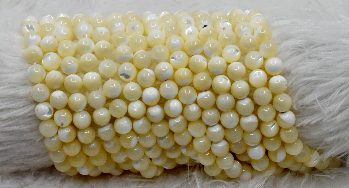 MOP Star Beads, Natural Round Crystal Beads 4mm to 14mm | | Wiccan Center