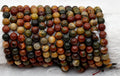 Multi Picasso Jasper Beads, Natural Round Crystal Beads 4mm to 10mm | | Wiccan Center