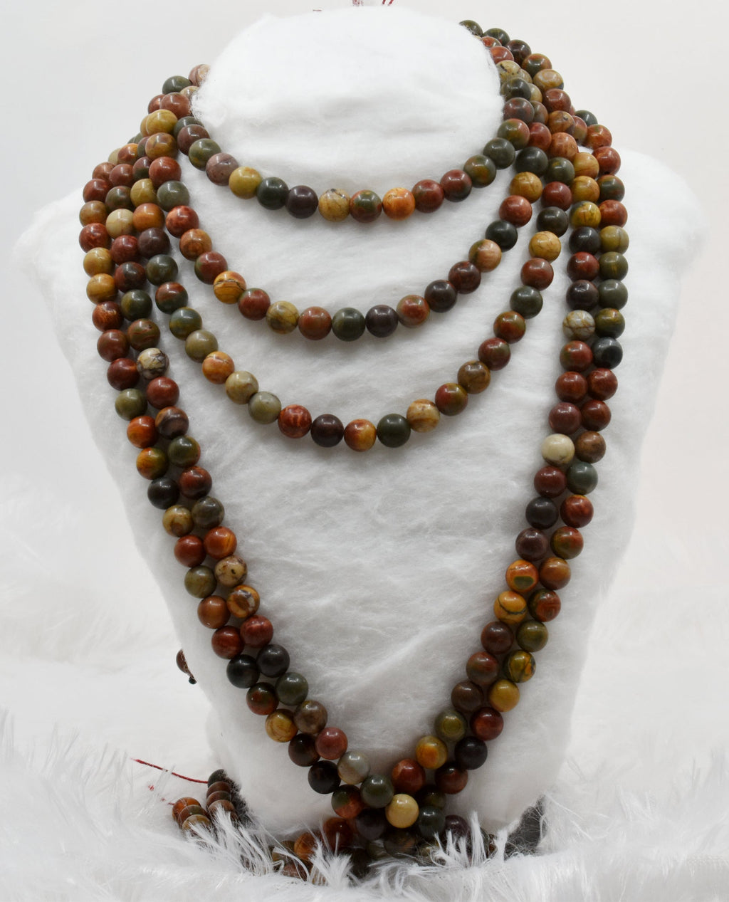 Multi Picasso Jasper Beads, Natural Round Crystal Beads 4mm to 10mm | | Wiccan Center