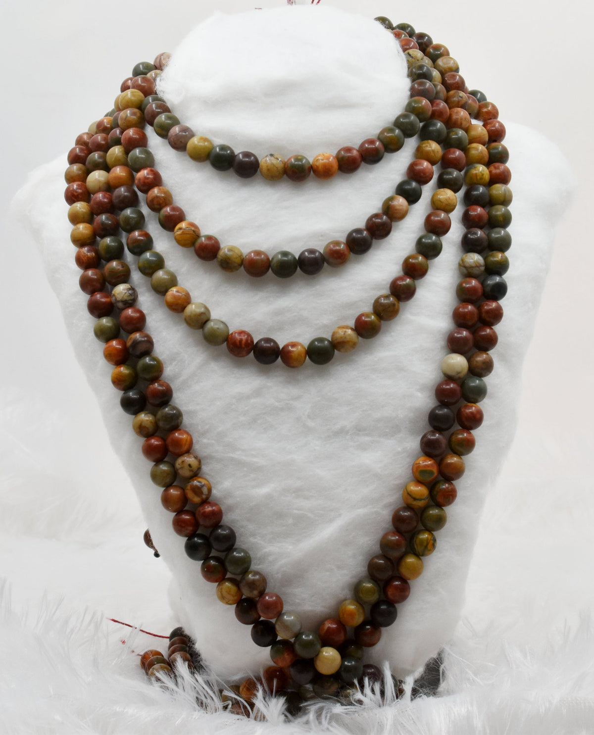 Multi Picasso Jasper Beads, Natural Round Crystal Beads 4mm to 10mm | | Wiccan Center