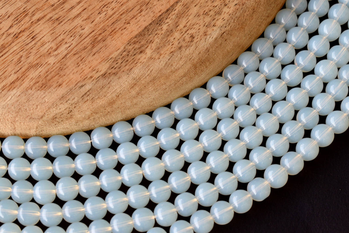Opal Synthetic Beads, Natural Round Crystal Beads 4mm to 10mm | | Wiccan Center