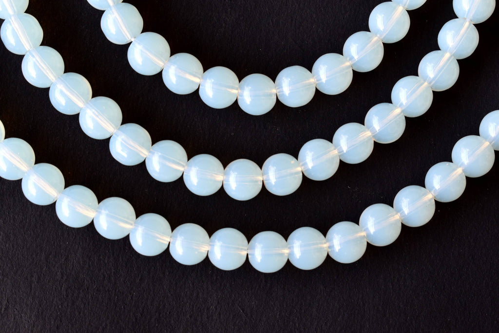 Opal Synthetic Beads, Natural Round Crystal Beads 4mm to 10mm | | Wiccan Center
