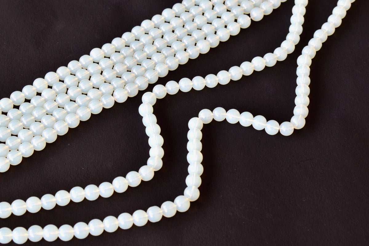 Opal Synthetic Beads, Natural Round Crystal Beads 4mm to 10mm | | Wiccan Center