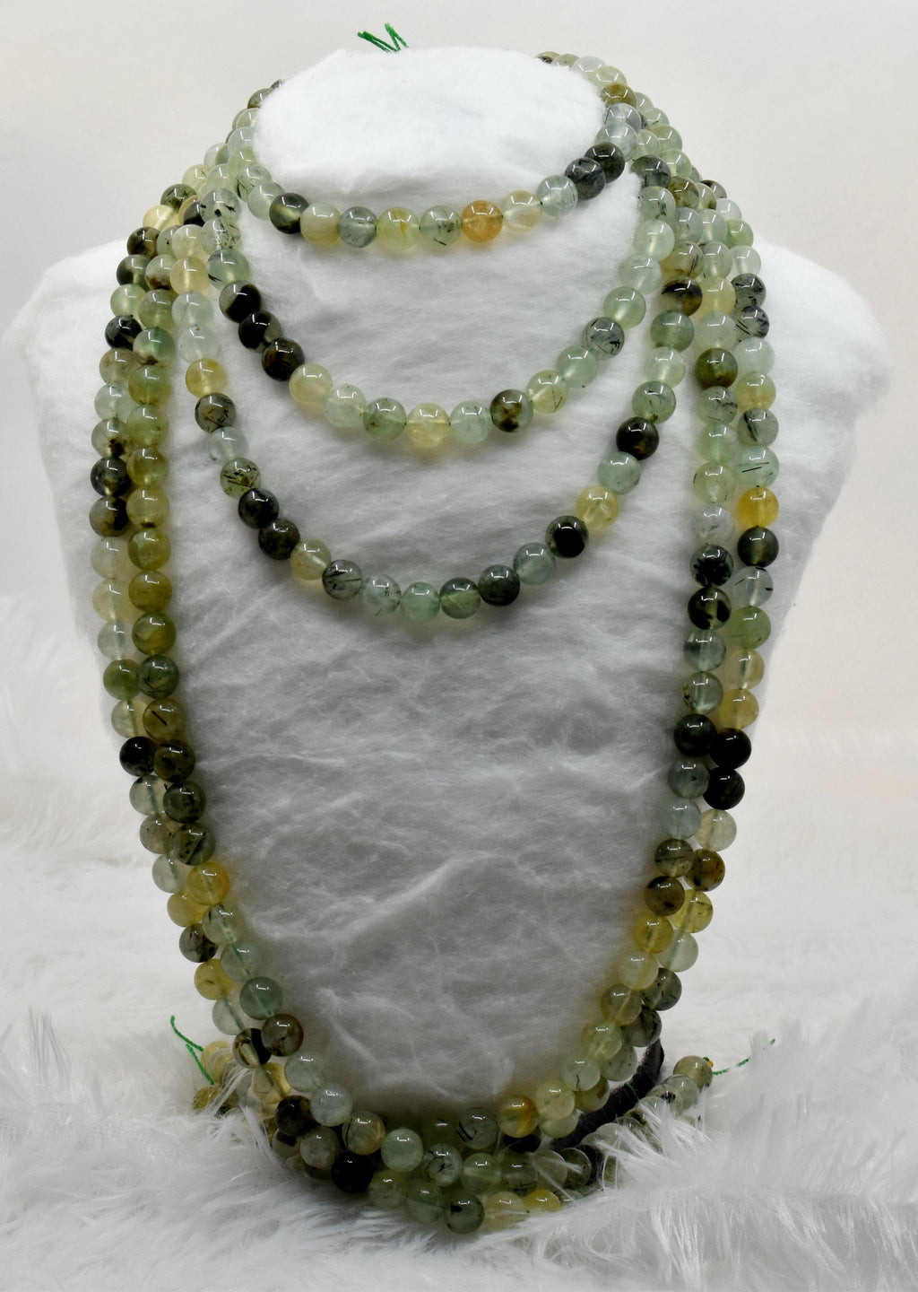 Prehnite Beads, Natural Round Crystal Beads 4mm to 10mm. | | Wiccan Center