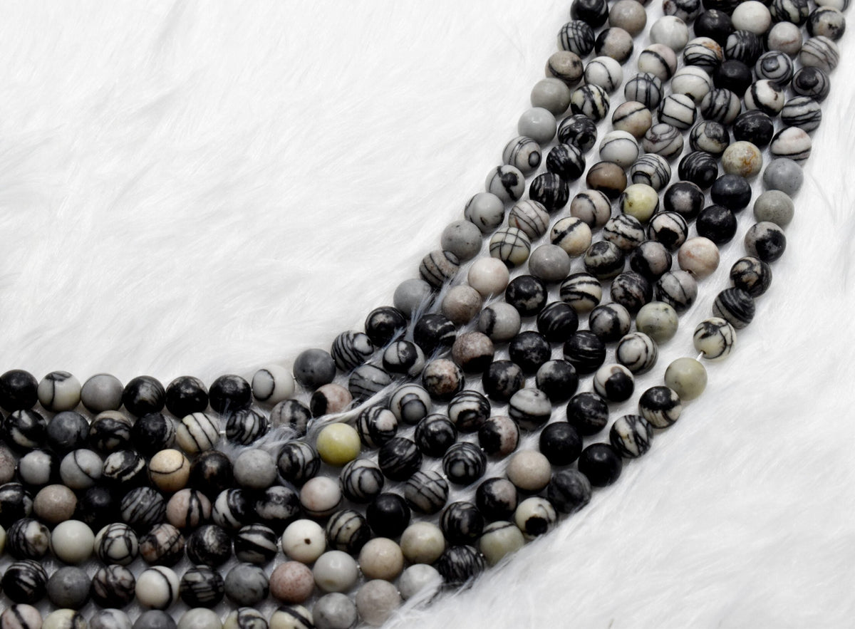 Picasso Jasper Beads, Natural Round Crystal Beads 4mm to 10mm. | | Wiccan Center
