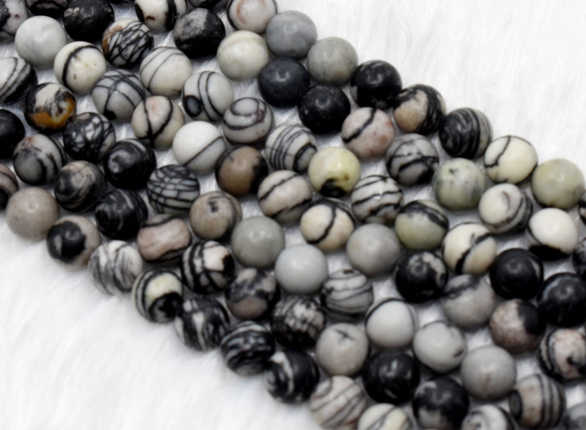 Picasso Jasper Beads, Natural Round Crystal Beads 4mm to 10mm. | | Wiccan Center