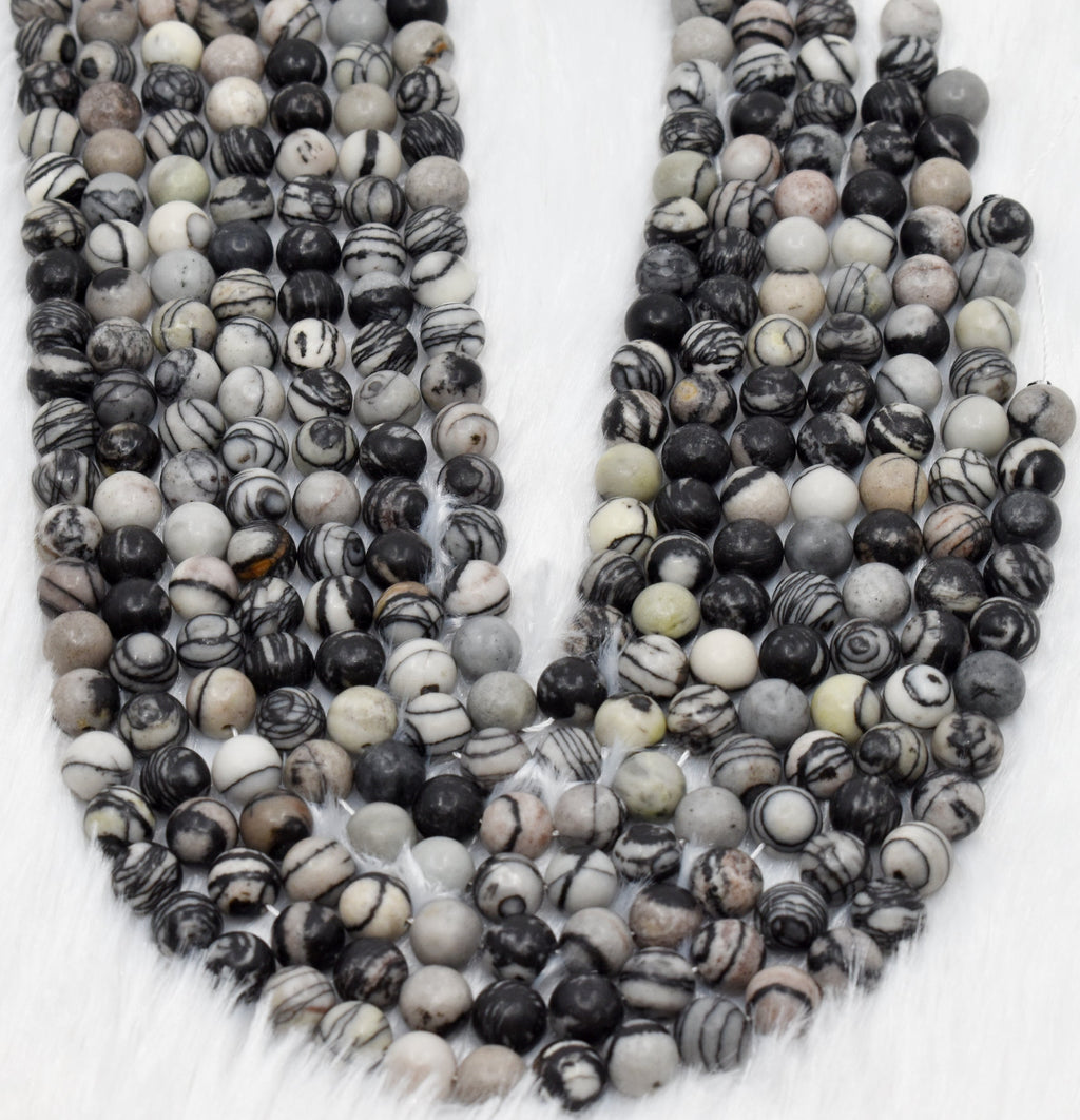 Picasso Jasper Beads, Natural Round Crystal Beads 4mm to 10mm. | | Wiccan Center