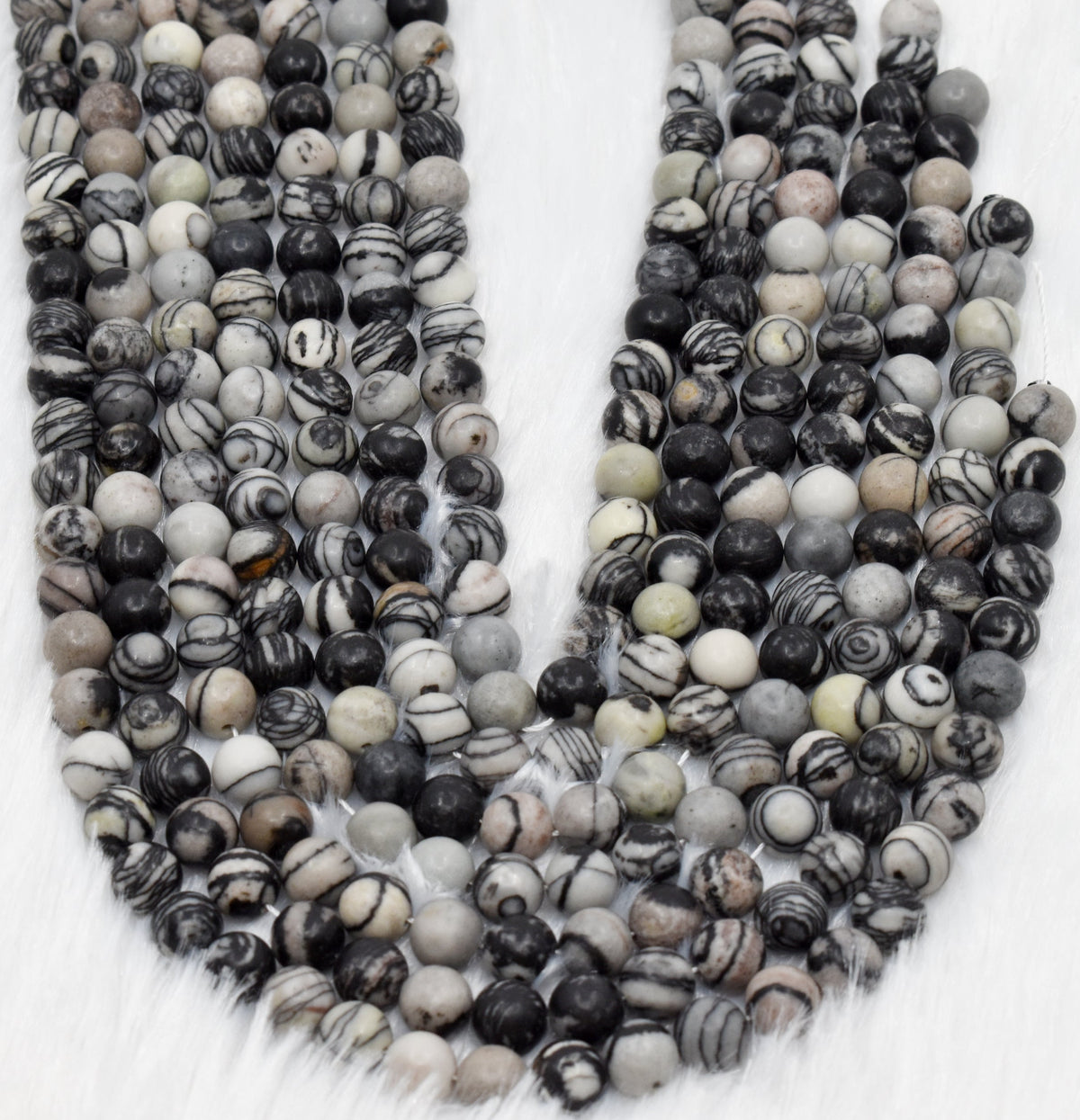 Picasso Jasper Beads, Natural Round Crystal Beads 4mm to 10mm. | | Wiccan Center